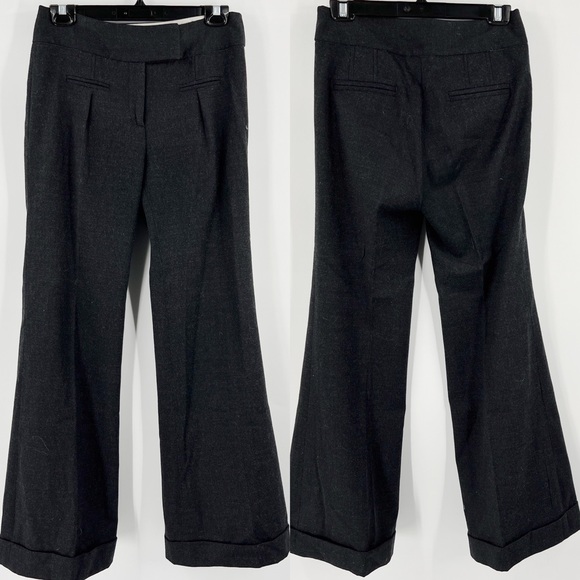 DVF Diane von Furstenberg wool wide leg trousers - Picture 3 of 12